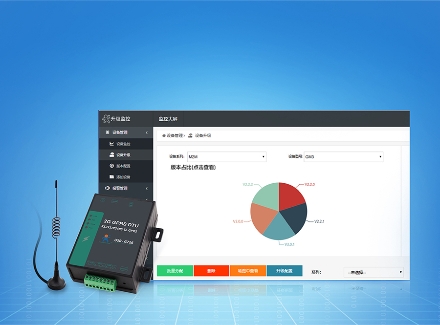 高性價比GPRS DTU差分升級