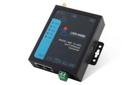 RS232/485雙網(wǎng)口WIFI串口服務器_AT+STA模式_防浪涌|防靜電過|流保護