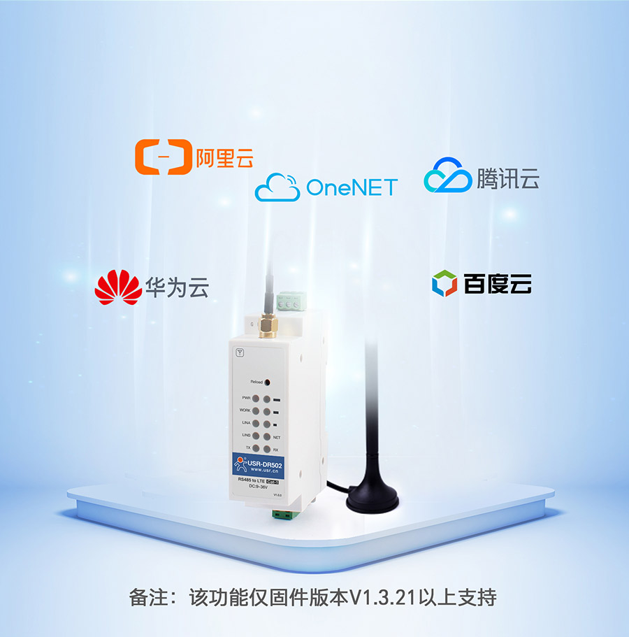 220V供電導軌式 Cat 1 DTU MQTT協議傳輸