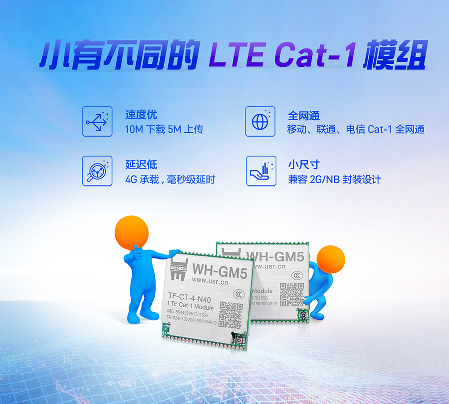 Cat-1模塊_GPRS模組退市的替代品_NB的高速版